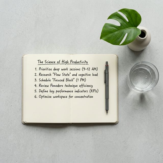 The Science of High Productivity